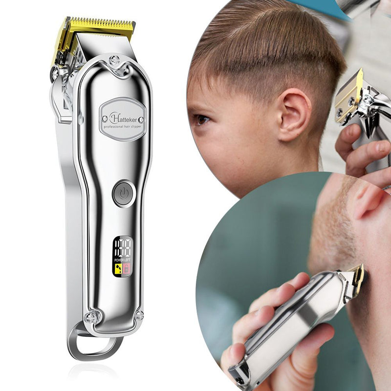 Cordless Beard Trimmer Hair Cutting Kit - USB Rechargeable