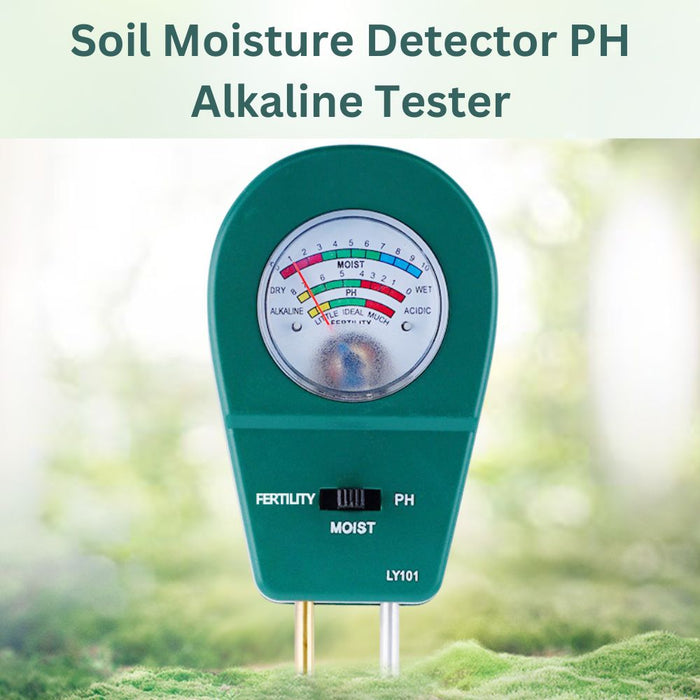 Plant Soil Moisture Detector PH Alkaline Tester