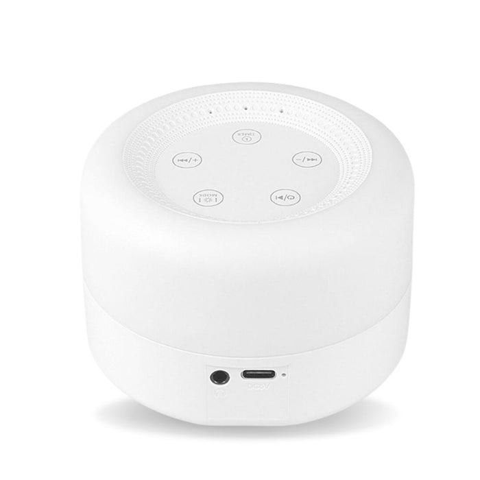 USB Rechargeable White Noise Machine with LED Lighting