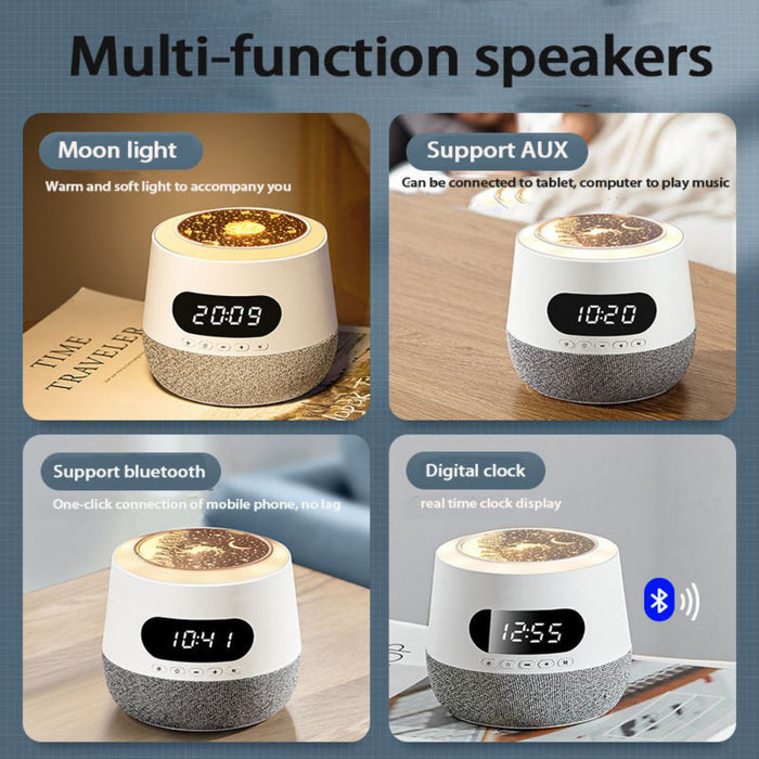 USB Rechargeable Bluetooth Speaker and Kids Night Light Projector