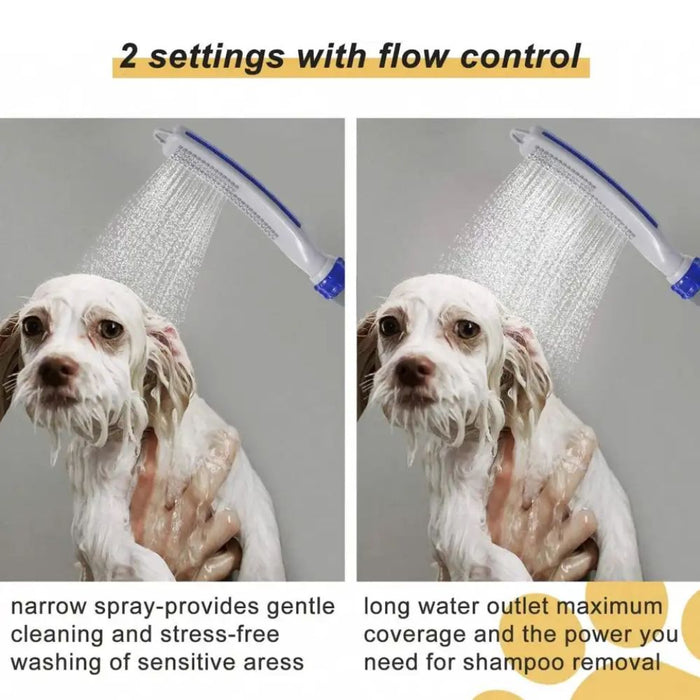 Pet Shower Brush Sprayer Wand Attachment for Pet Bathing