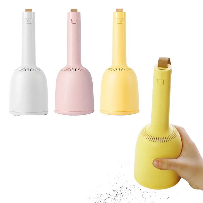 USB Rechargeable Handheld Portable Mini Desk Vacuum Cleaner with Hairball Trimmer