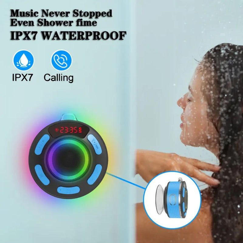 USB Rechargeable Portable Bluetooth Speaker with LED Display