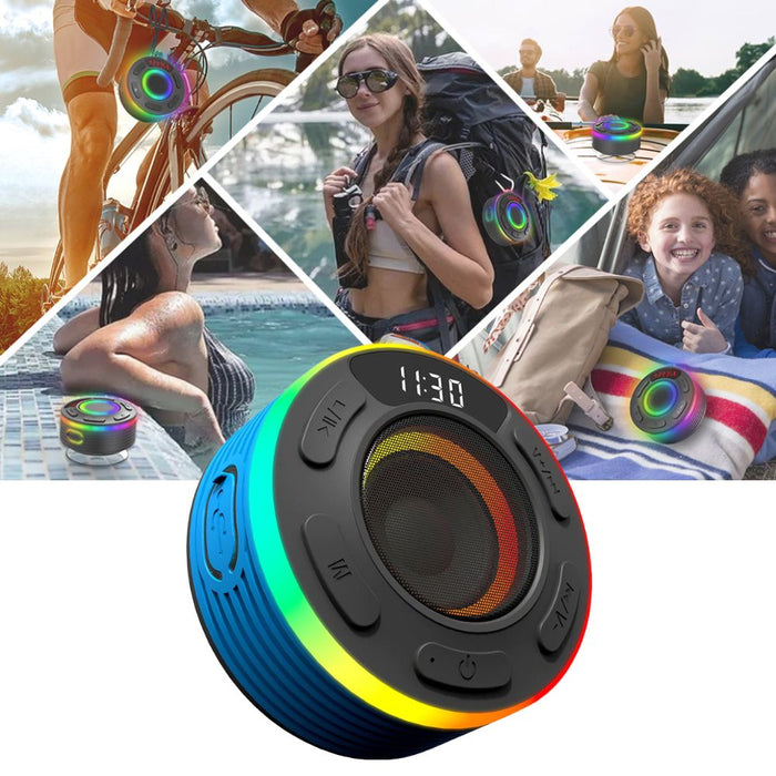USB Rechargeable Portable Bluetooth Speaker with LED Display