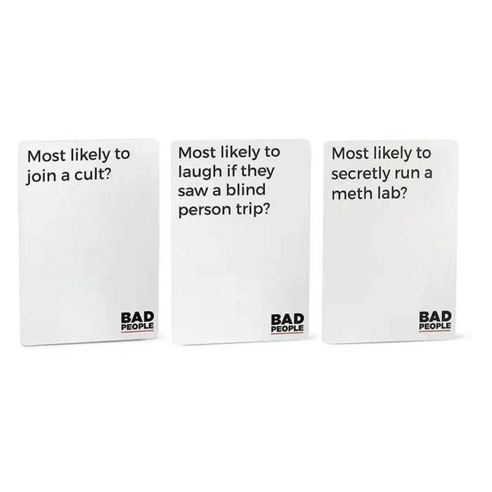 Bad People Adult Board Game Basic and Extended Pack