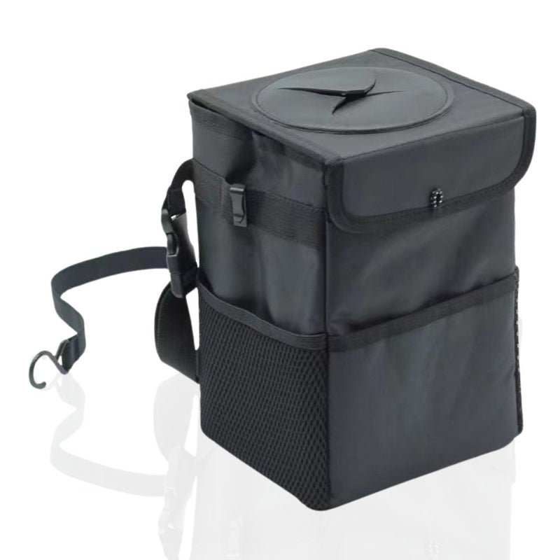 Portable Hanging Trash Bag and Waste Bin for Car