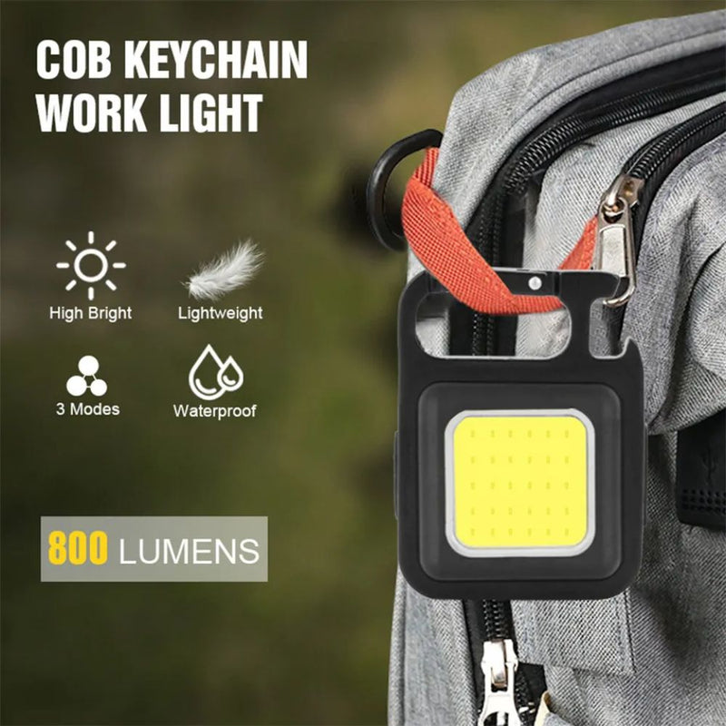 Multi-purpose Mini Pocket Flashlight - USB Rechargeable