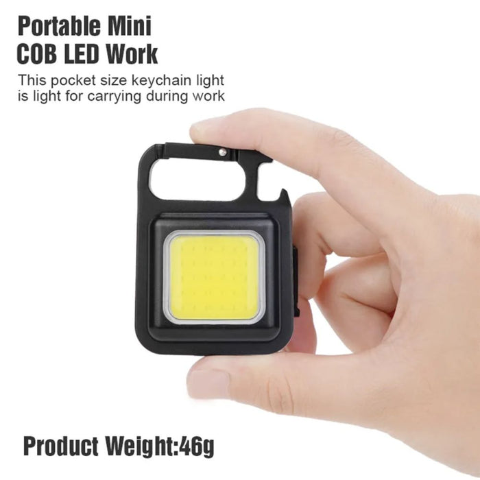 Multi-purpose Mini Pocket Flashlight - USB Rechargeable