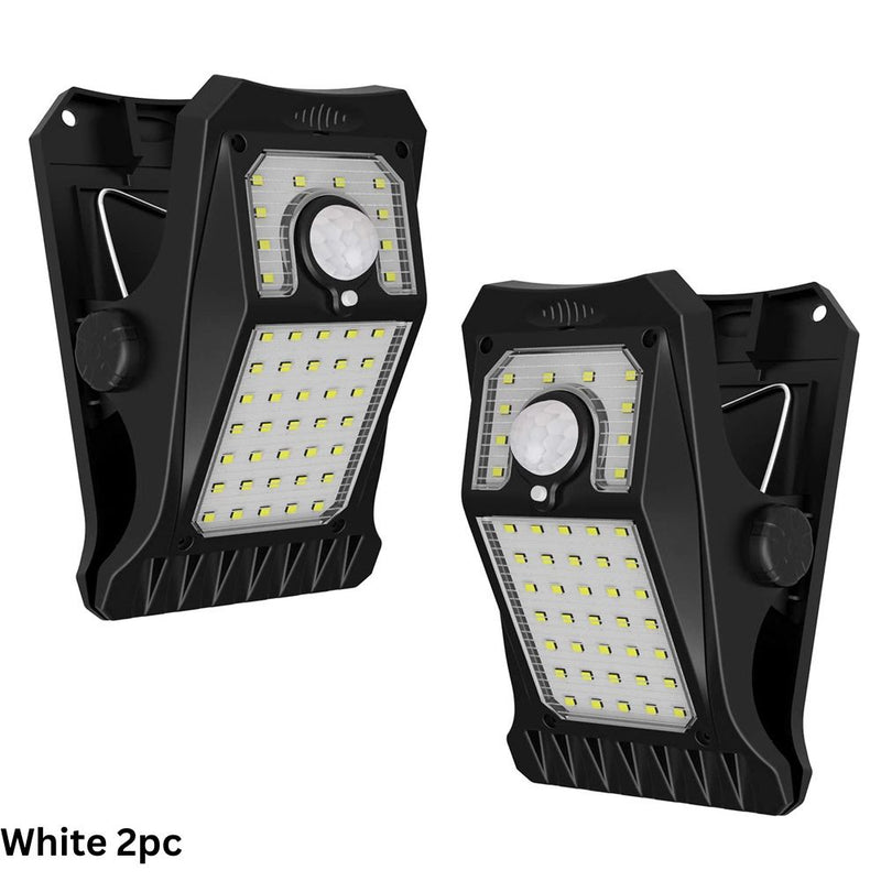 45LEDs Motion Sensor Outdoor Clip Lights - Solar Powered