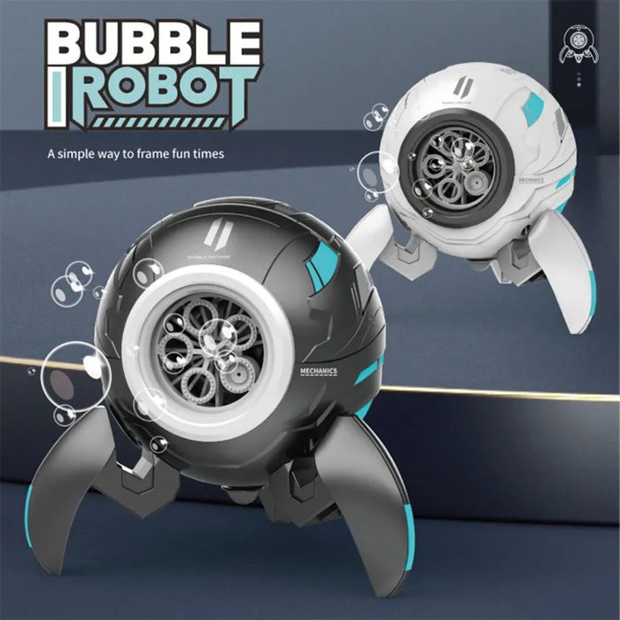 Bubble Robot Automatic Bubble Making Machine with Music and Lights - Battery Operated