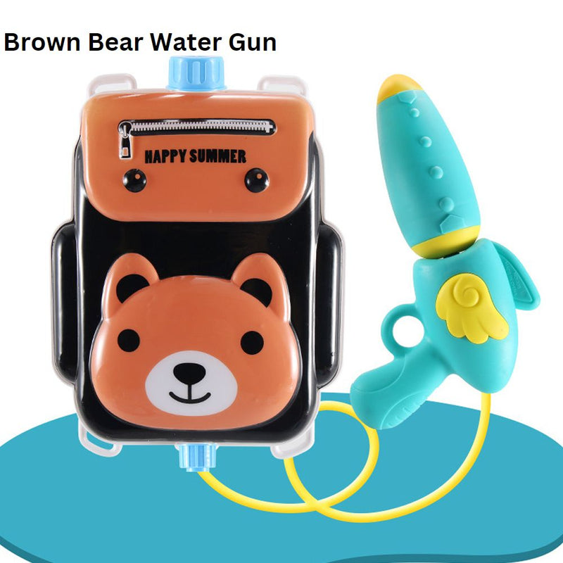 Kids Portable Water Tank Backpack and Water Gun Toy Pistol