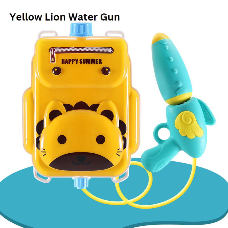 Kids Portable Water Tank Backpack and Water Gun Toy Pistol