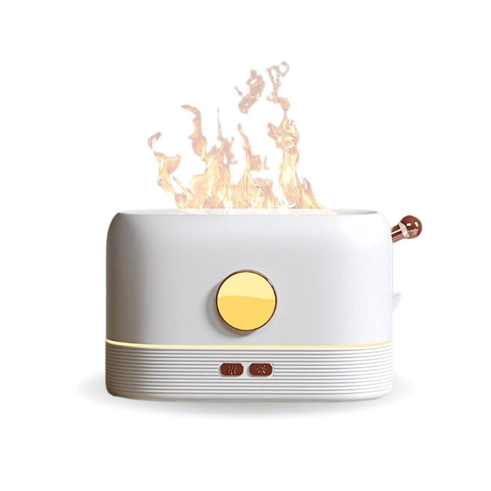 Flame Simulation Essential Oil Diffuser Humidifier - USB Powered