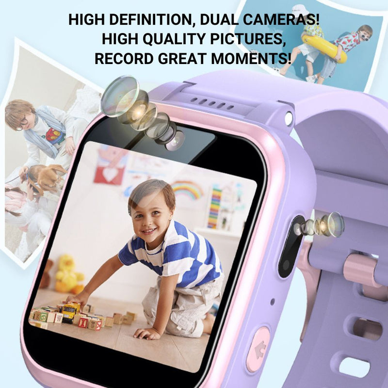 USB Rechargeable Dual Camera Educational Kid’s Smartwatch