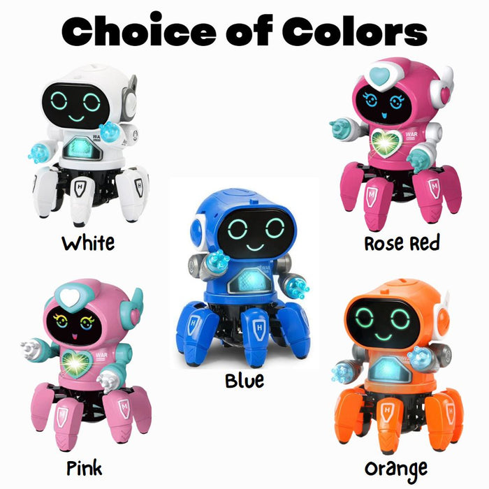 Battery Operated Octopus Spider Kids Toy Robot