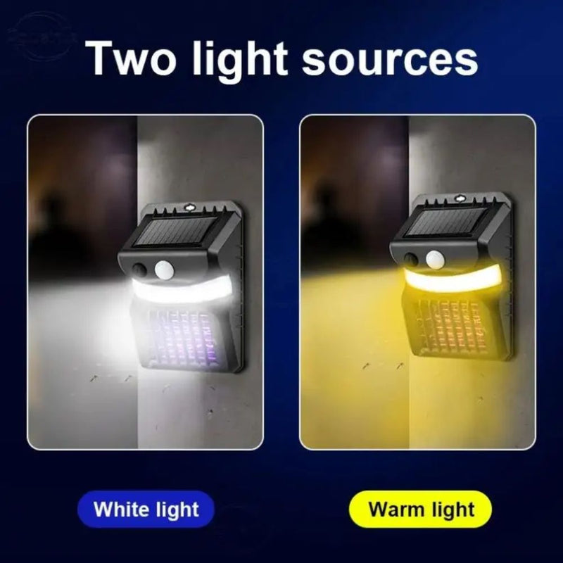 Solar Powered Outdoor Mosquito and Insect Killer Lamp