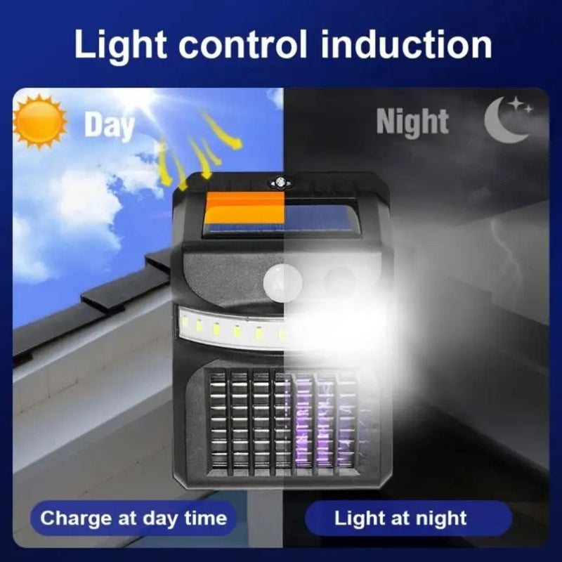 Solar Powered Outdoor Mosquito and Insect Killer Lamp