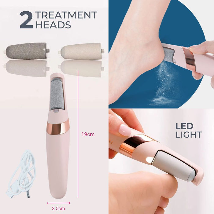 USB Rechargeable Finishing Touch Electric Foot Callus Remover