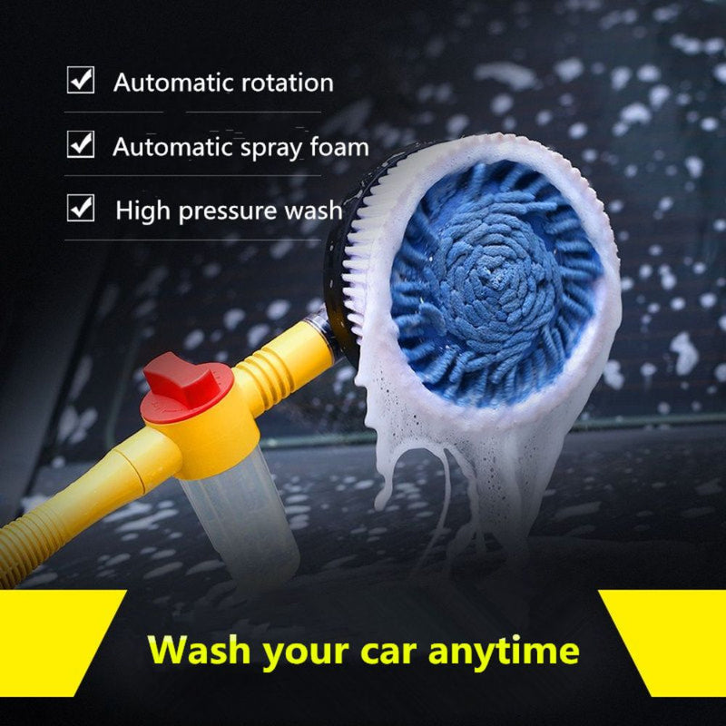360-Degree Rotation Telescopic High Pressure Foaming Cleaning Brush