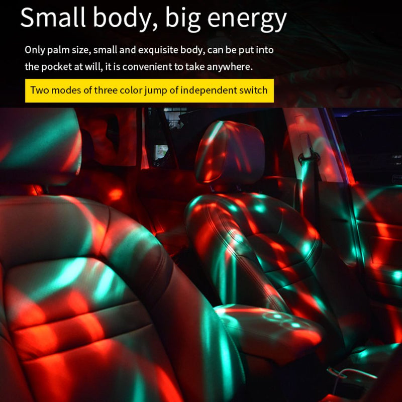 USB Rechargeable LED Crystal Magic Ball Stage Lights