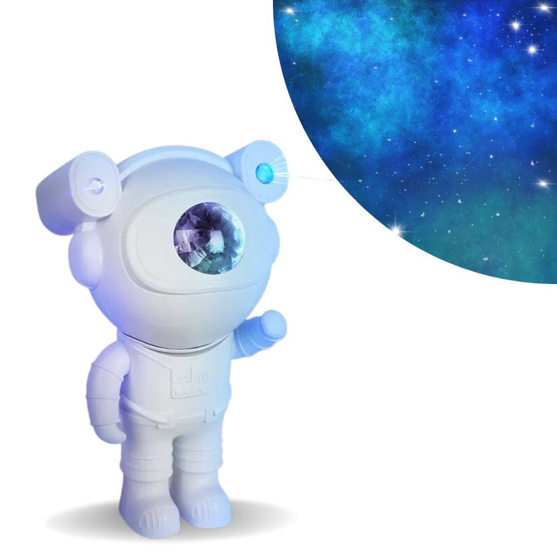LED Light Astronaut Projector and Bluetooth Speaker - USB Rechargable