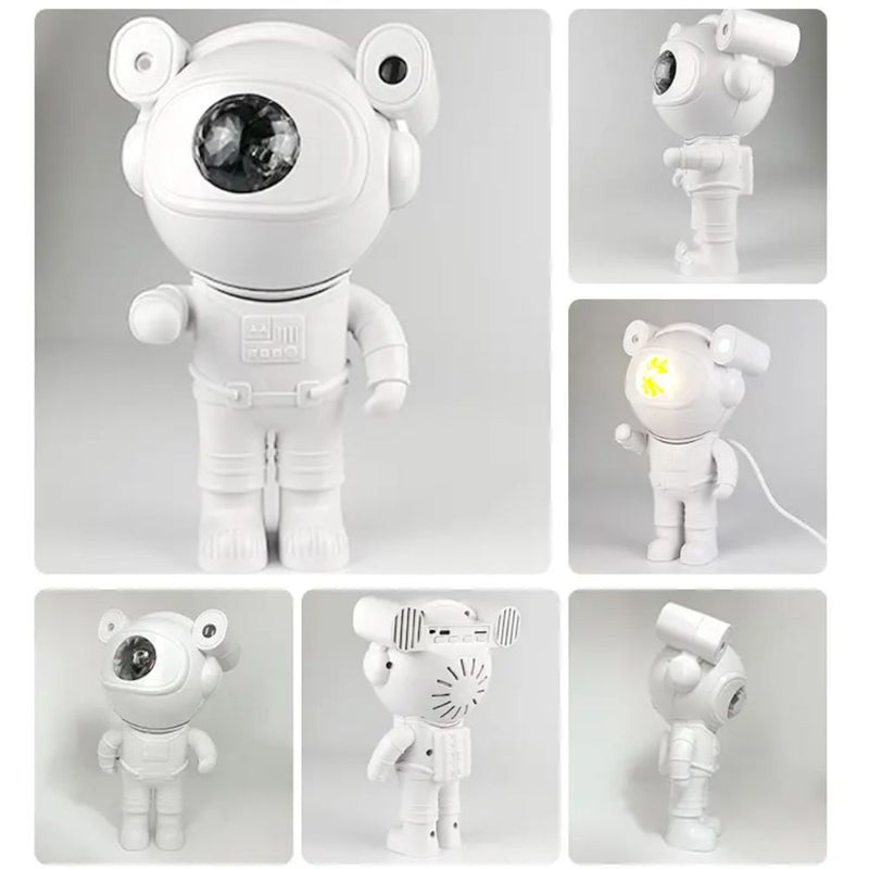 LED Light Astronaut Projector and Bluetooth Speaker - USB Rechargable