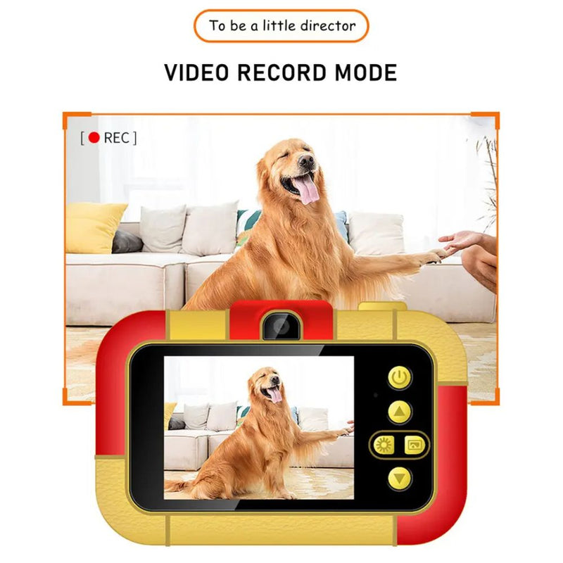 1080P Dual Lens Digital Kids Camcorder - USB Charging