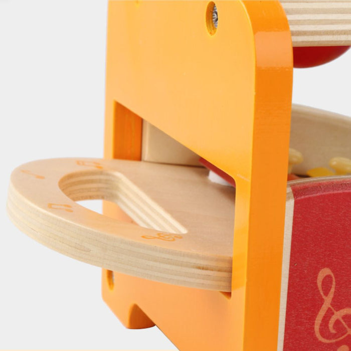 Durable Wooden Pound & Tap Bench with Slide Out Musical Xylophone Toy for Kids