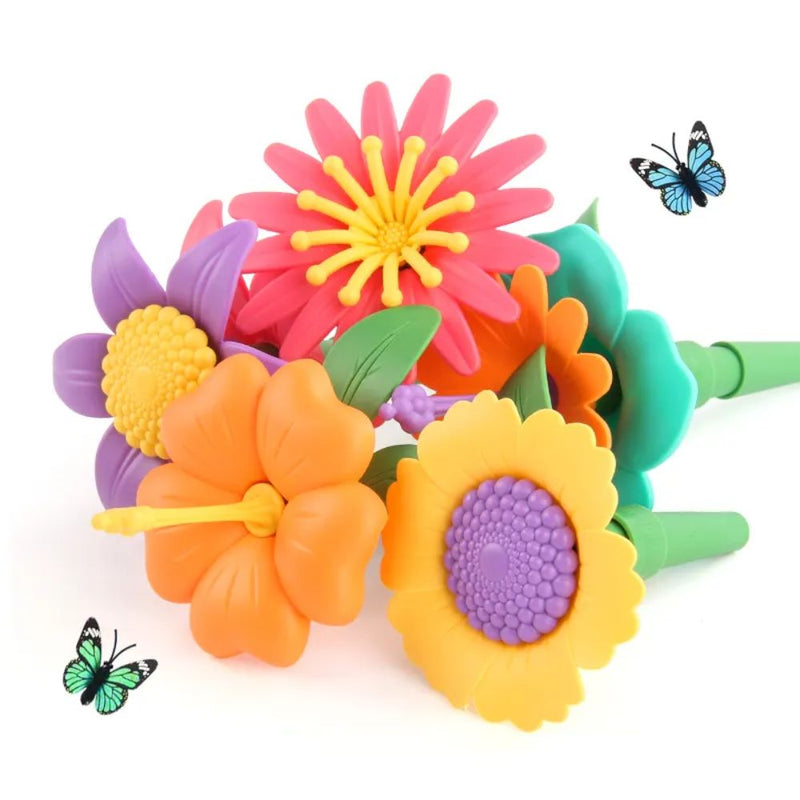 Flower Garden Building Educational Activity Toy