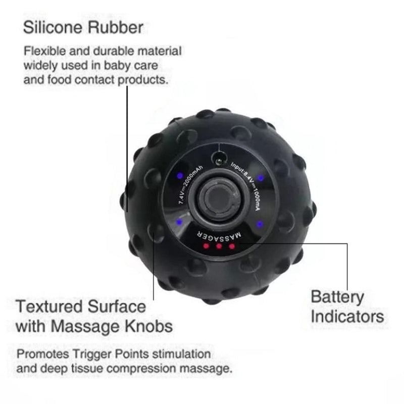 USB Rechargeable Electric Vibrating Massage Ball