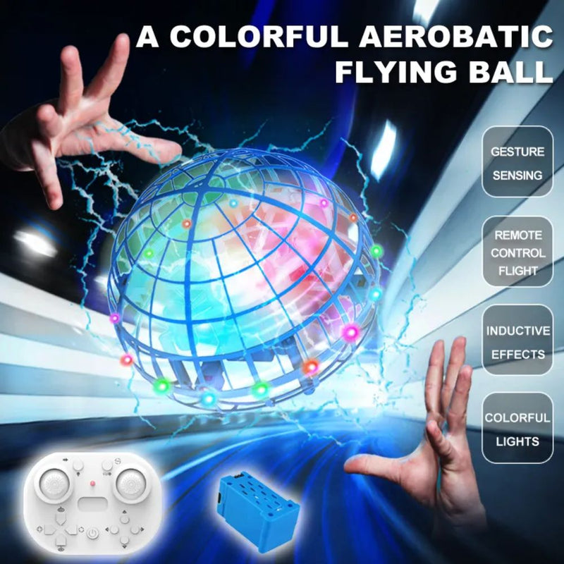 USB Rechargeable Dual Controlled UFO Ball Drone Quadcopter for Kids