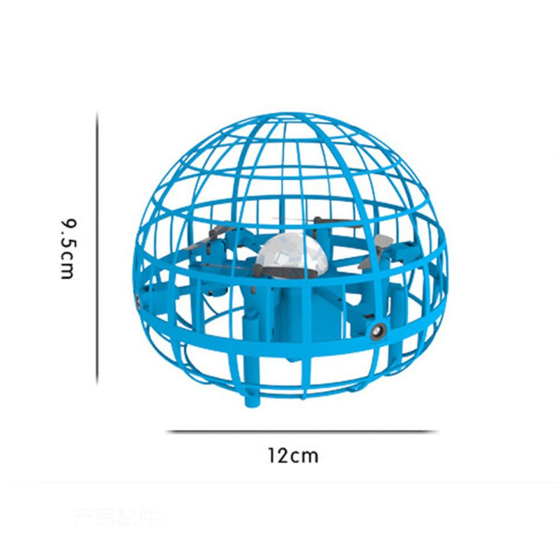 USB Rechargeable Dual Controlled UFO Ball Drone Quadcopter for Kids