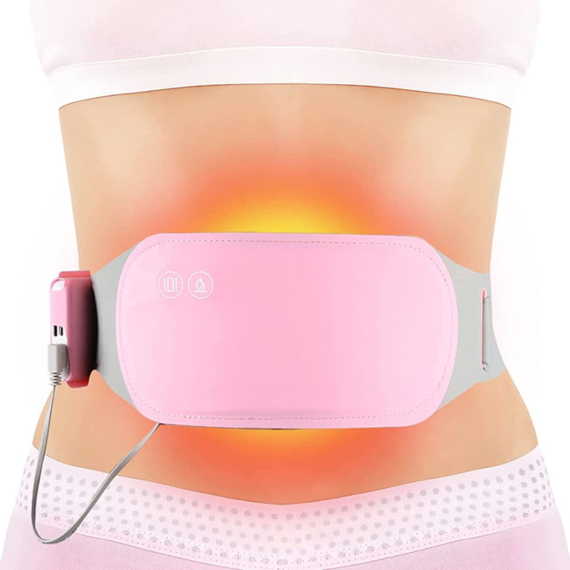 Portable Electric Heating Pad Lower Back Warming Waist Belt - USB Powered