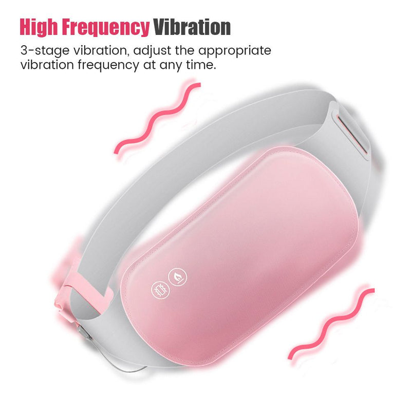 Portable Electric Heating Pad Lower Back Warming Waist Belt - USB Powered