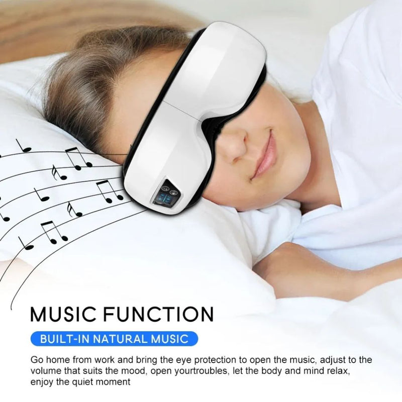 USB Rechargeable Bluetooth Wireless Vibrating Eye Massager