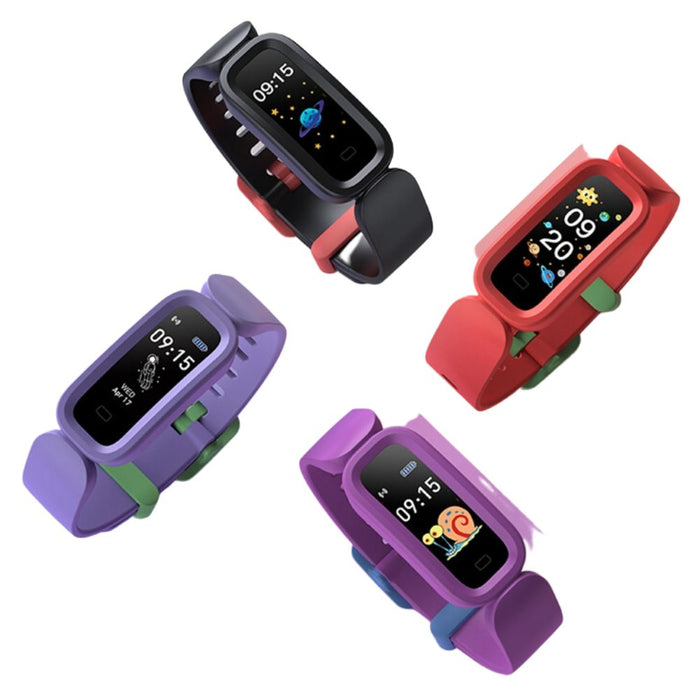 USB Rechargeable Kids Fitness Tracker Monitor Smartwatch and Bracelet