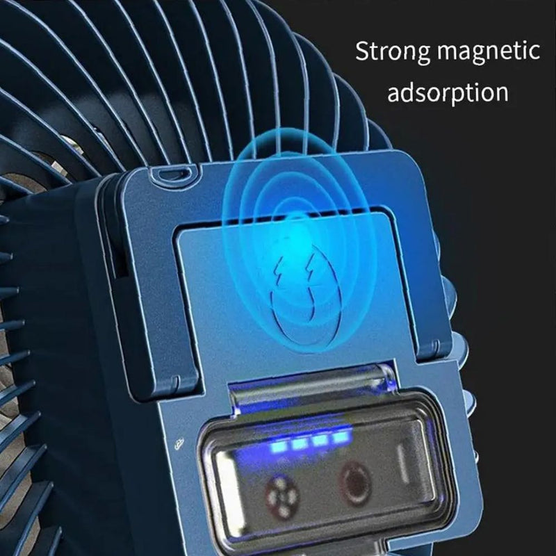 2 IN 1 USB Rechargeable LED Camping Lantern and Tent Fan