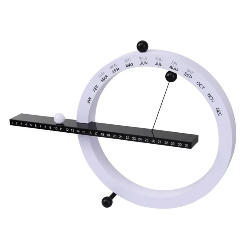 Adjustable Hand Switch Perpetual Magnetic Creative Desk and Wall Hang Calendar