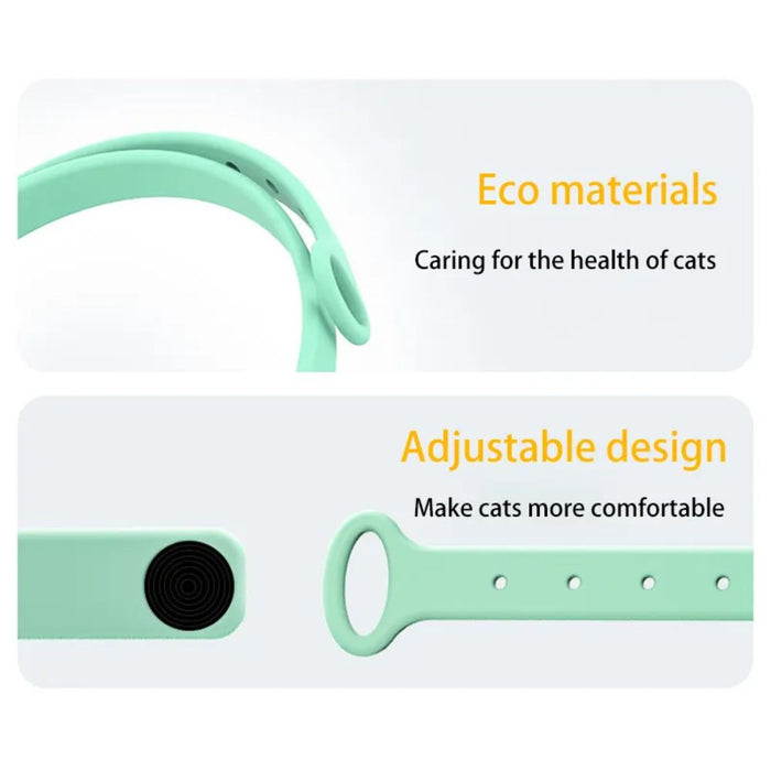 USB Powered Adjustable Laser Point Pet Collar Interactive Cat Toy