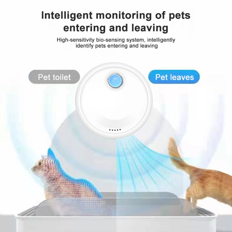 USB Rechargeable Cat Litter Box Odor Deodorizing Purifier