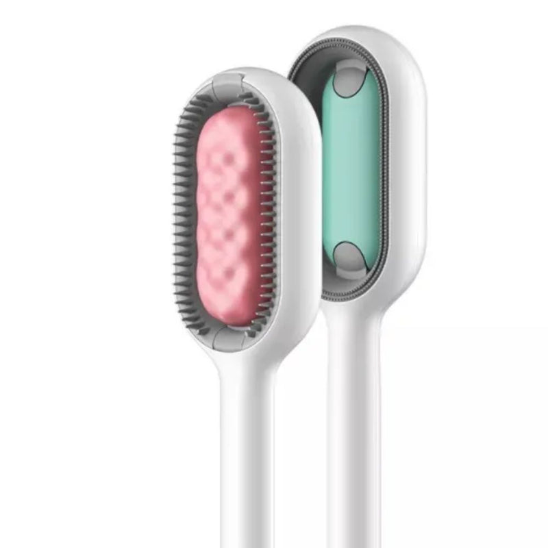 Pet Hair Removing Silicone Grooming Comb Brush