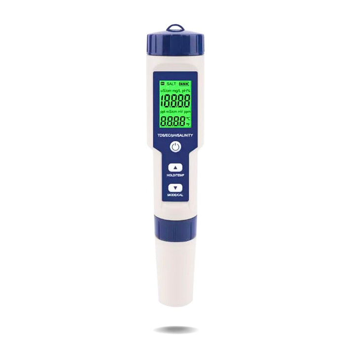 5 in 1 Digital Water pH Meter Tester Pen