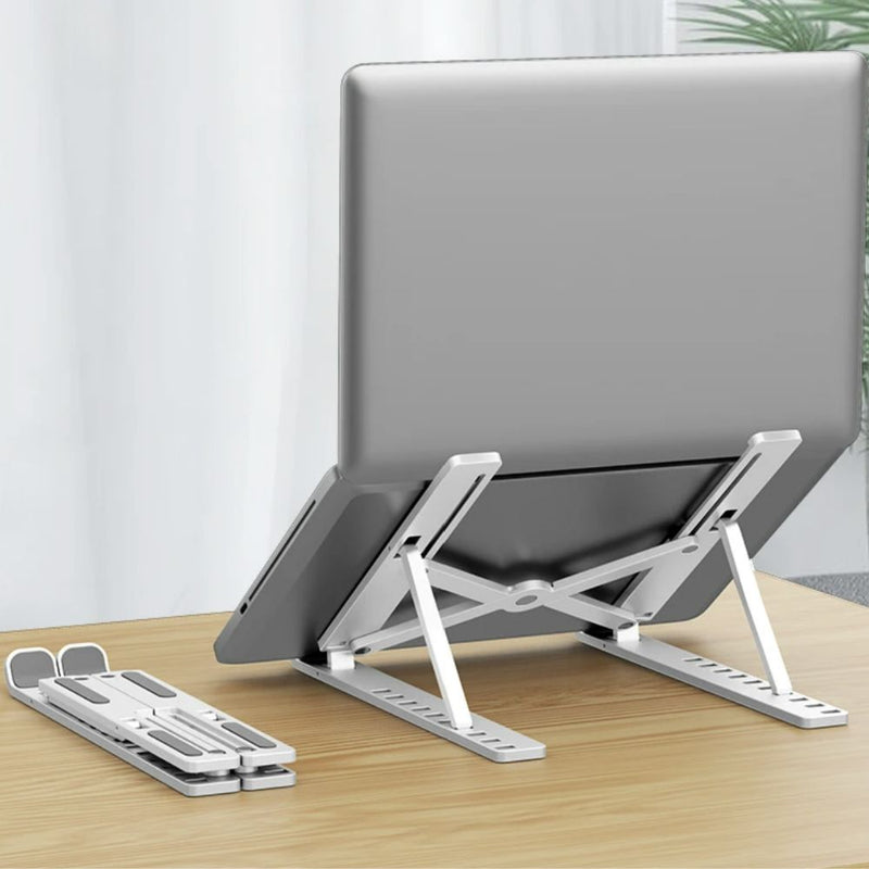 Portable Aluminum Height Adjustable Laptop Stand