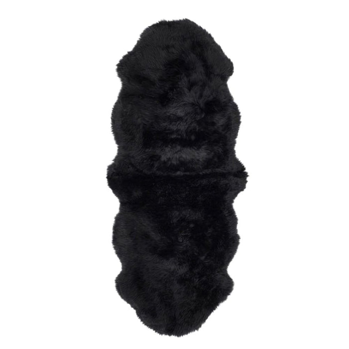 Soft and Plush Faux Fur Shaggy Bedside Carpet Washable Rug