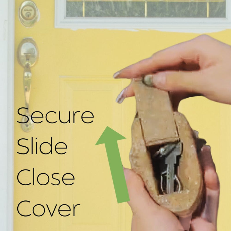 Outdoor Faux Stone Fake Rock Key Hiding Storage Box