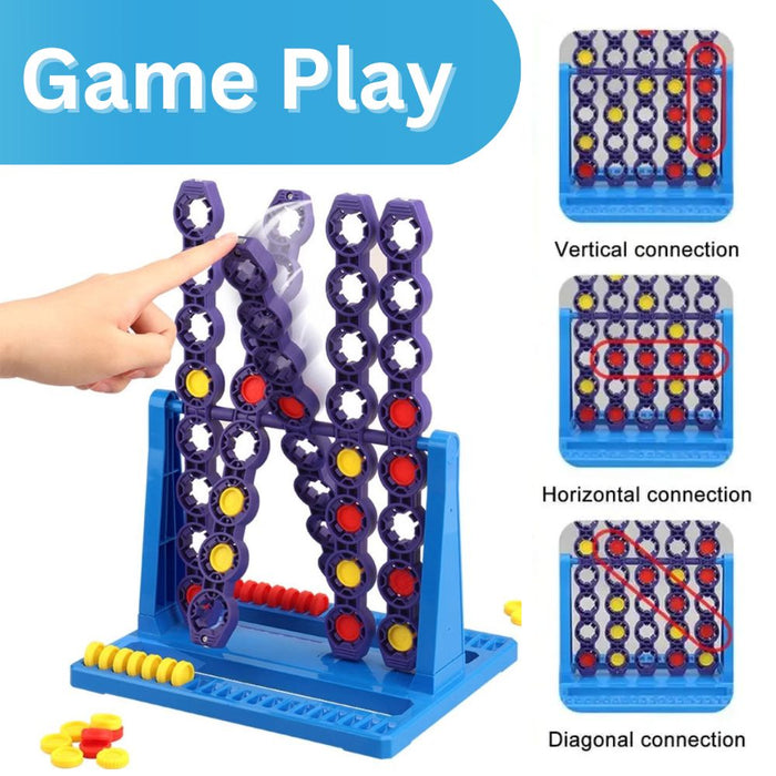 Four in a Row Interactive Kids and Family Board Game