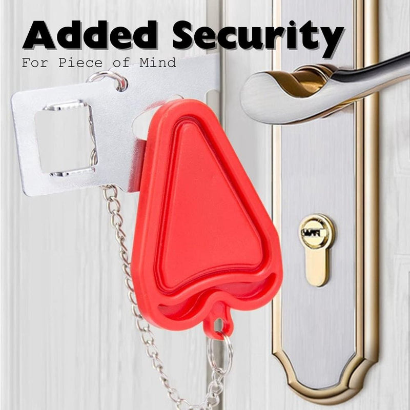 Portable Travel Door Lock Locker Security Device