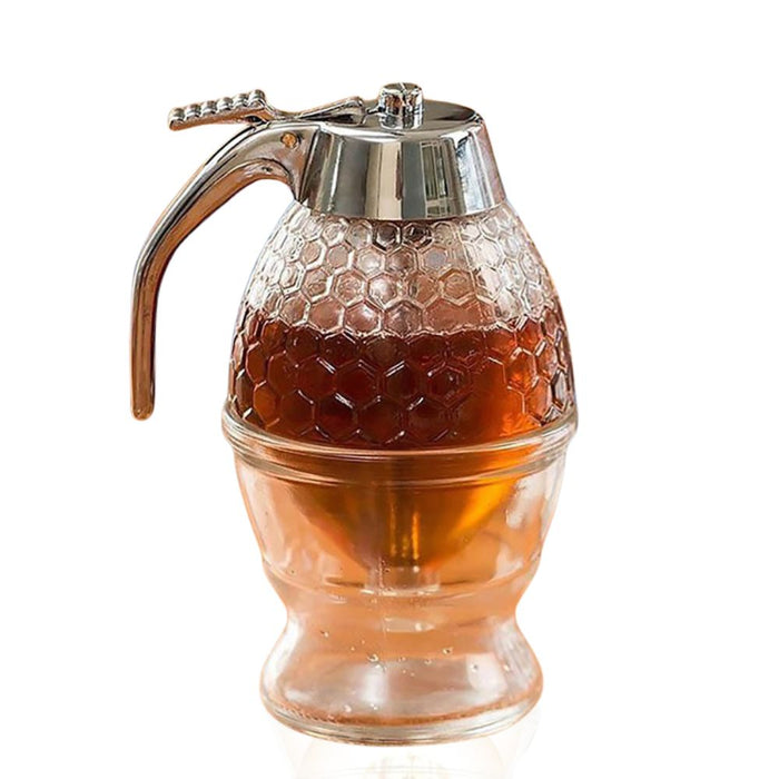 Decorative 200ml Syrup Honey Dispenser Container