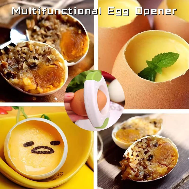 Stainless Steel Egg Shell Opener Cutter Tool Kitchen Accessory