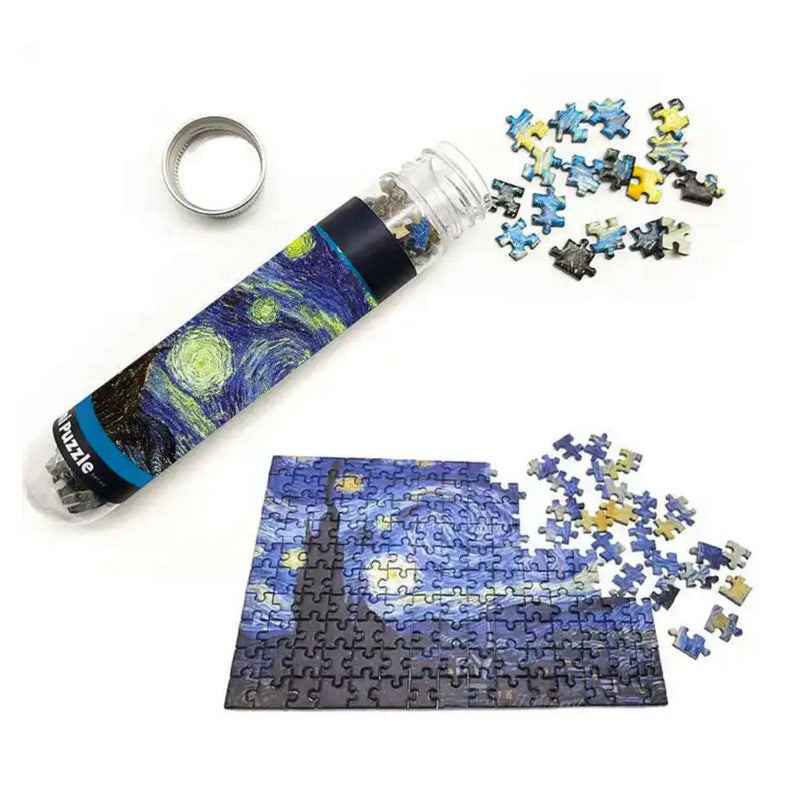 150 Pcs Mini Test Tube Puzzle Challenging Adult Jigsaw Micro Puzzle